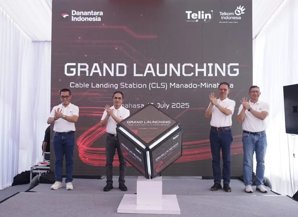 Telin Integrasikan Cable Landing Station Minahasa, Perkuat Akses Konektivitas Indonesia ke Asia Pasific
